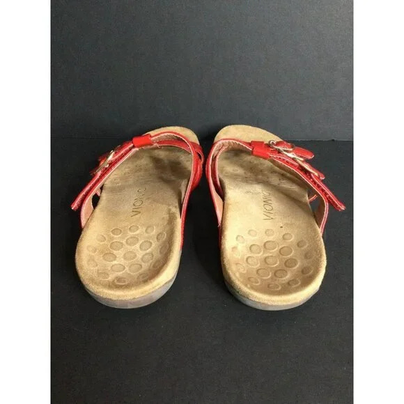 Vionic Red Sandals for Women - Picture 4 of 11